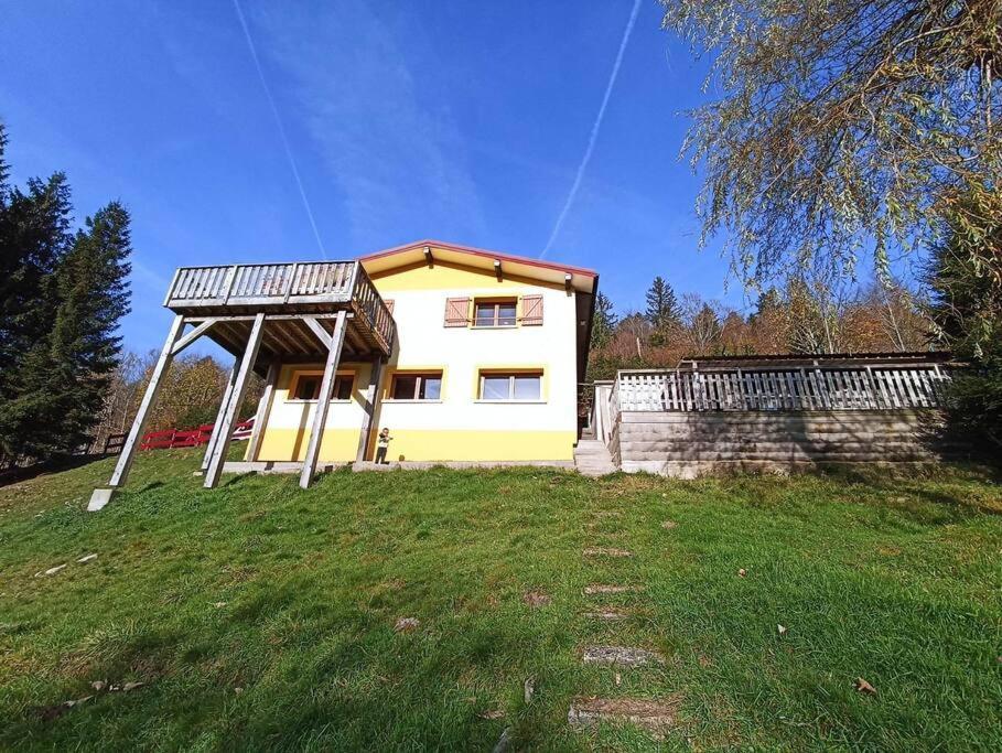 Maison De Montagne Vue Magnifique Ventron Exteriör bild