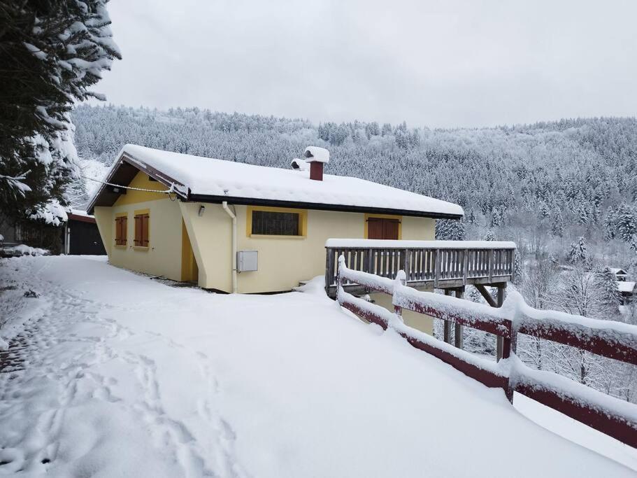 Maison De Montagne Vue Magnifique Ventron Exteriör bild
