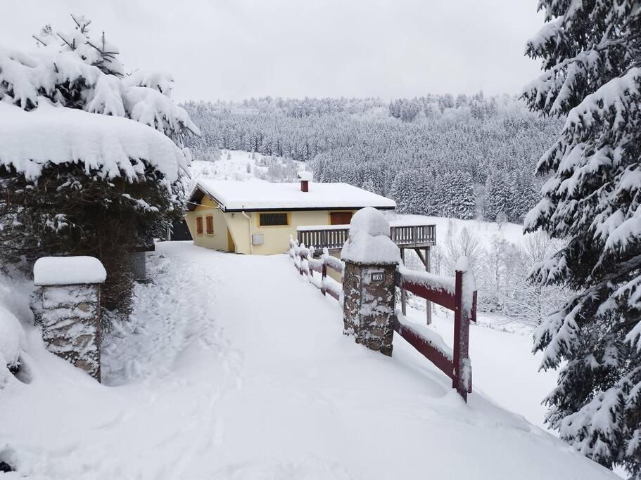 Maison De Montagne Vue Magnifique Ventron Exteriör bild