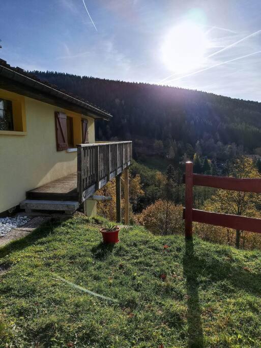 Maison De Montagne Vue Magnifique Ventron Exteriör bild
